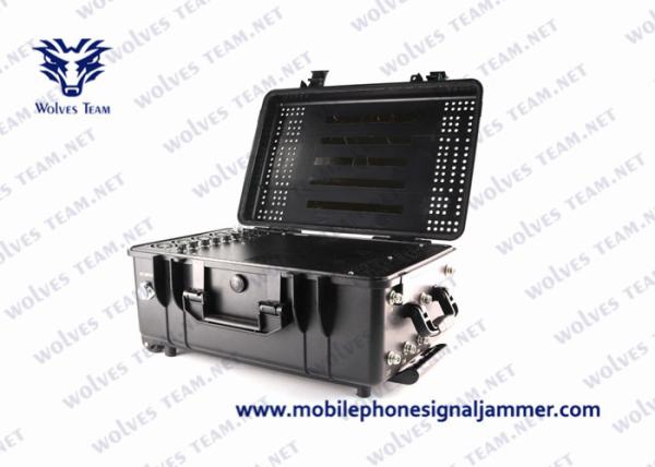 Military Durable Waterproof Outdoor Jammer High Power GSM 3G 4G Cell Phone
