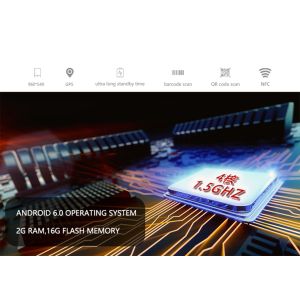 Android Handheld PDA Devices 2G RAM 8G ROM Wireless 1D Code Scanner Barcode