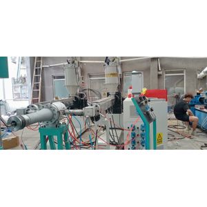 HPVC Double Wall Dwc Pipe Manufacturing Machine CNC Finishing