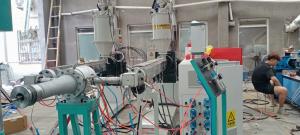 China HPVC Double Wall Dwc Pipe Manufacturing Machine CNC Finishing on sale