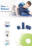 Yoga Pilates Hollow Massage High Density EPP Foam Roller Set