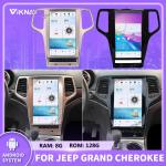 13.6 Inch Touch Screen Stereo For Jeep Grand Cherokee 128G Navigation GPS