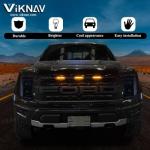 VIiknav for 22-23 Raptor Ford F150 grille lights LED grille decorative lights,