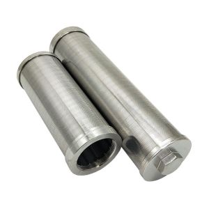 Water Well Screen Stainless Steel Johnson Type Filter Screens with Thread Joint