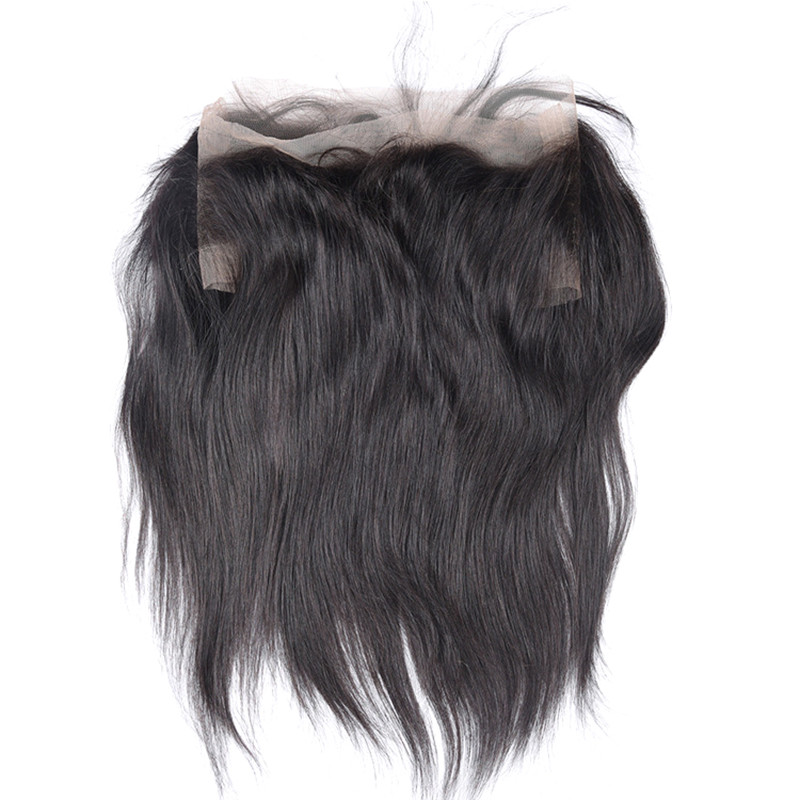 Brazilian remy 100% virgin human hair raw unprocessed 360 lace frontal