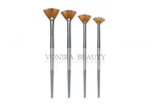 China 1 Set 4 Size Body Paint Brushes Fan Brush Pen for Oil Acrylic Water Painting Artist on sale