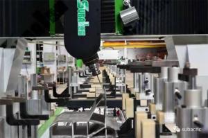 China Double Head 5 Axis Machining Center Profile Mold Engraving 30180 factory