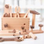 Wooden Montessori Multifunctional Repair Tool Set For Boys