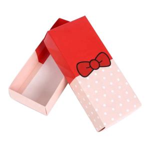China Wholesale Recycled Materials Custom logo cardboard underwear storage packaging panties gift box with lid factory