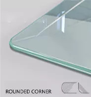 Clear Tempered Glass Toughened Glass For Screen Wall Plank Road Partition Sun Room