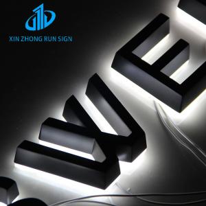 China Restaurant 3d Led Illuminated Sign Outdoor Led Acrylic Backlit Letter Sign factory