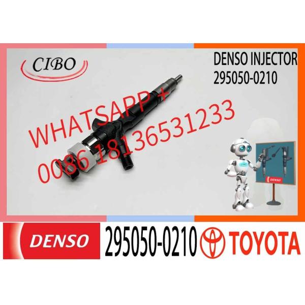 Common Rail Fuel Injector 23670-30410 Common Rail Injetor 295050-0210 For TOYOTA 1KD-FTV