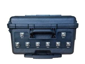 China Security Protection High Power Portable Wireless Signal Jammer With Inner Battery factory