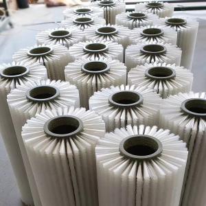 China Customized Cylindrical Food Grade Nylon Bristle Vegetable Fruit Washing Cleaning Roller Brush factory