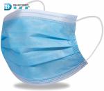 Adult Size Dust Proof Droplets Proof Blue Breathable Disposable Face Mask