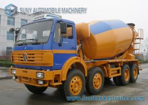 China 375 Horsepower North Benz Concrete Mixer Vechile 12 Wheeler 16 Cubic Metre factory