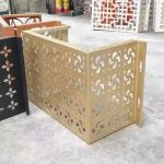 Cover Hood For External Equipment Anti-mulitple Errosion Flower Designs
