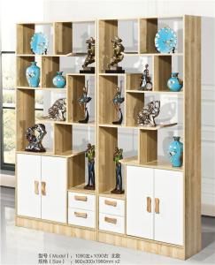China Practical Small Curio Shelf With Open Shelves factory