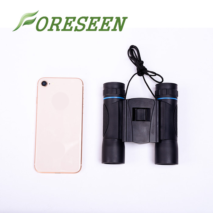 Hot sale 10x25 Compact Foldable Mini Kids Binoculars Promotional Gift telescope