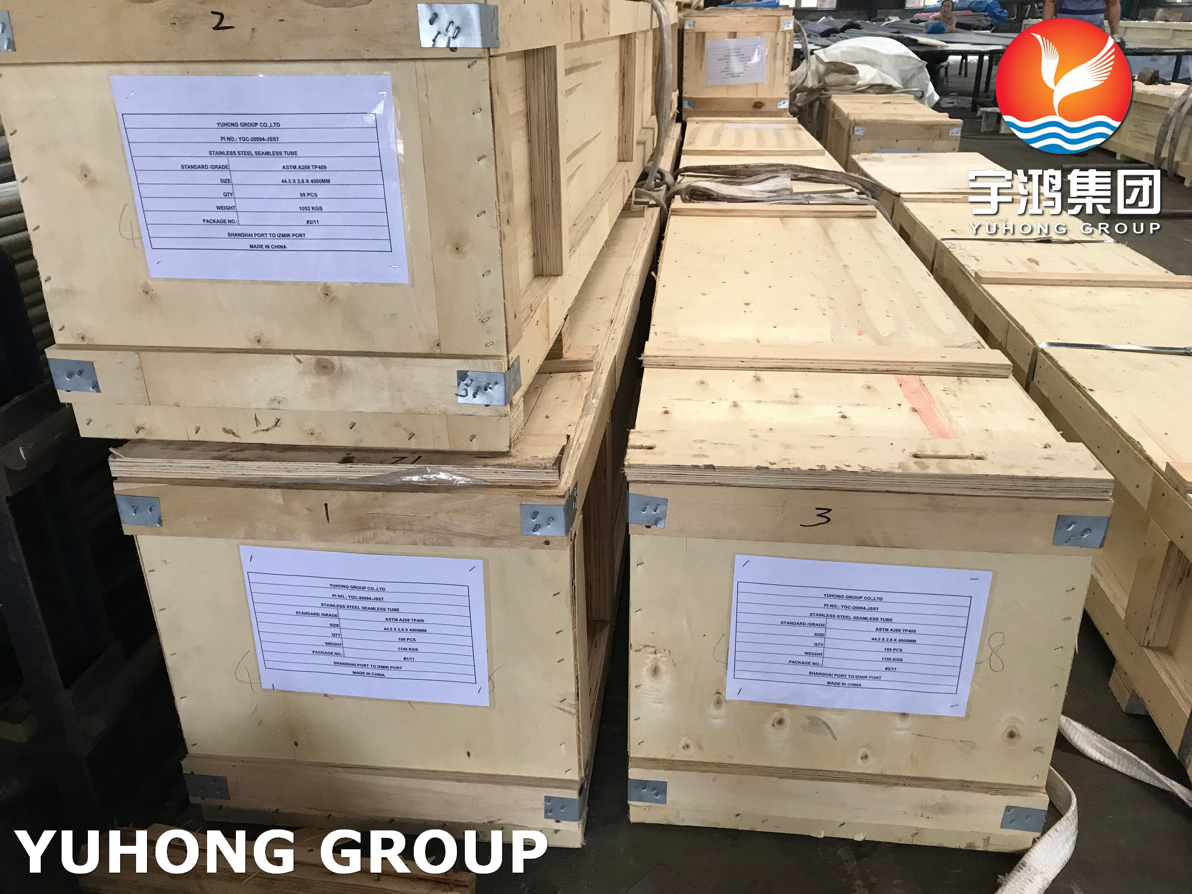 ASTM A268 TP430Ti 1.4510 Ferritic Seamless Tube For Oil And Gas