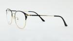 Non Prescription Glasses Frame with Titanium Optical Eyeglasses for Men Women
