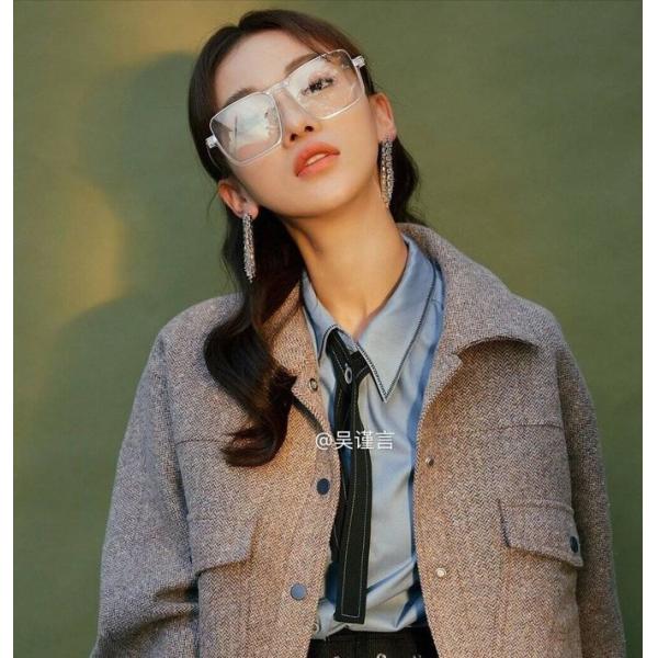 Transparent Computer Glasses Frame Women Men Anti Blue Light Round Eyewear Blocking Glasses Optical Spectacle Eyeglass