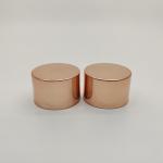 Anodized Aluminum Double Wall Cap , Rose Golden 24 410 Bottle Cap