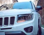 40W 6000K Auto LED Lights For Jeep Compass Plastic ABS Material
