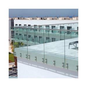 China Double Glazing Tempered Glass Railing 15mm Thick Glass Fence Outdoor factory