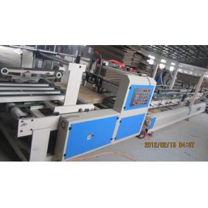 Automatic Paperboard Carton Folder Gluer Machine Of Shrink Wrapping Machinery