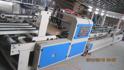 Automatic Paperboard Carton Folder Gluer Machine Of Shrink Wrapping Machinery