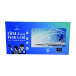 video LCD advertising player made for retail displays, shelving and other POP