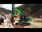 Construction Equipment Hydraulic Piling Rig Electrical Auger KR110D Drilling