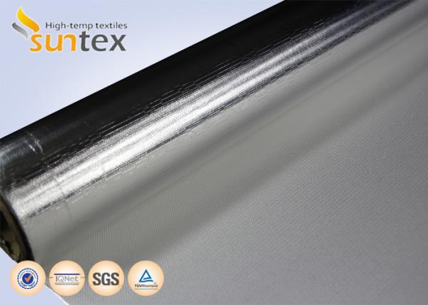 10 Micron Heat Shield Film Coated Fiberglass Insulation With Aluminum Backing