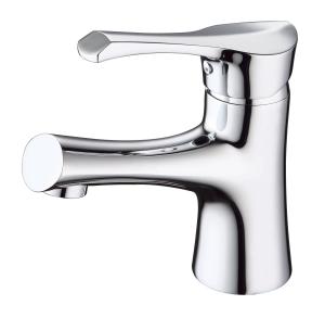 China Brass Ceramic modern bathroom Sink Faucets with Single Hole factory