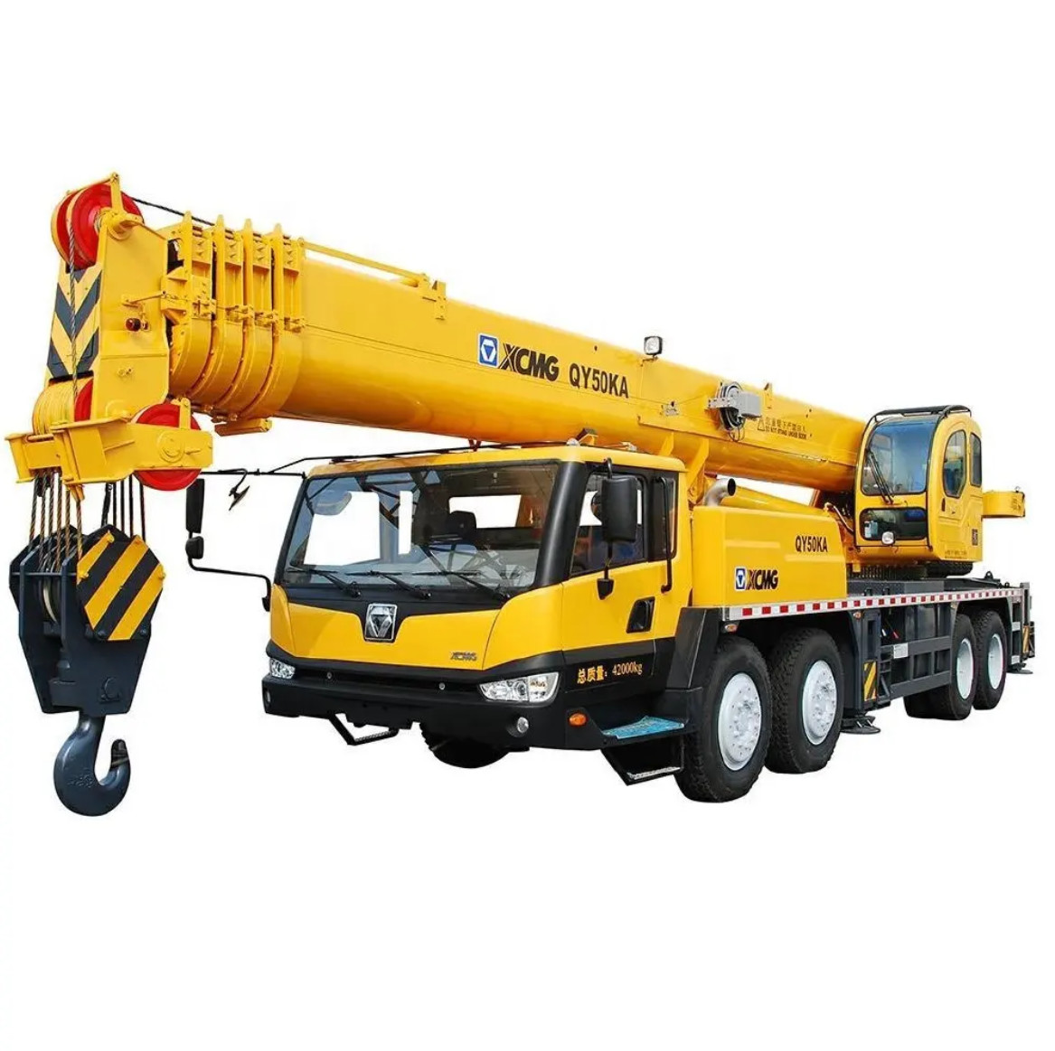 China XCMG 50 Tons Hydraulic Mobile 50t Truck Crane XCT50_M QY50KA QY55KC For Sale