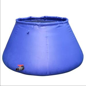 China PVC Flexible Rainwater Collection Tank Onion Shaped Self Supporting factory