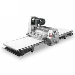 Stand Type Roller Length 520mm SS Croissant Dough Sheeter Machine 0.4KW