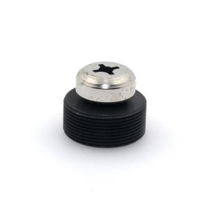 China Metal Silver 1/3&quot; 6mm Button Lens For CCTV Security Camera factory