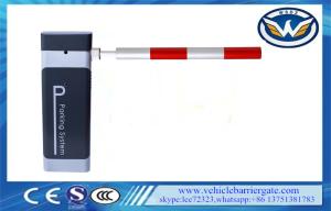China Bidirectional Automatic Boom Barrier 6 Meters Length AC Motor Round Arm CE Approval factory