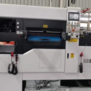 High Speed Automatically Creasing And Die Cutting Machine With Stripping