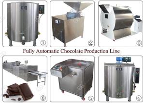 China Fully Automatic Industrial Nut Butter Grinder Chocolate Production Line Making Machine factory