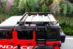 Jeep Wrangler Rubicon JL Roof Rack 1455*1425*113mm for Hard Top Cargo Carrier
