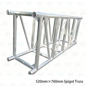 China Lighting Event Mobile Truss System For Wedding Party Screw Type factory