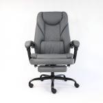 Executive Chair with Footrest Anji Manufactures Comfortable PU Leather Swivel