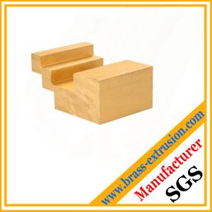 China floor non slip copper alloy extrusion profile sections factory