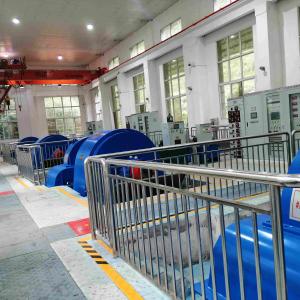 China Synchronous Horizontal Hydro Turbine 500Kw Low Head Kaplan Turbine factory