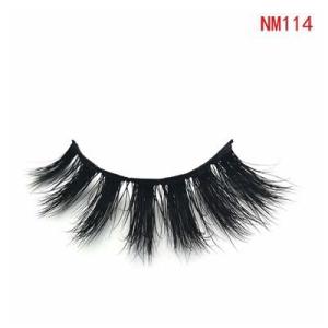 China Dramatic Lashes Bulk Extensions Mink False Eyelashes With Volume For Makeup NM114 factory