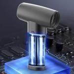 Rechargeable Hair Blower Dryer Set 80W Mini Leafless Hair Dryer for Home and