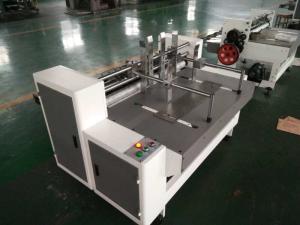 China 550kg Corrugated Partition Machine , Max Feeding 1200x600mm Paperboard Slitting Machine factory